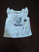 Lil&#39; But Of Magic A Whole Lot Of Cute Baby 3 Months White Tank Top - $9.90