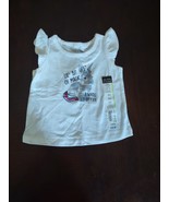 Lil&#39; But Of Magic A Whole Lot Of Cute Baby 3 Months White Tank Top - £7.54 GBP