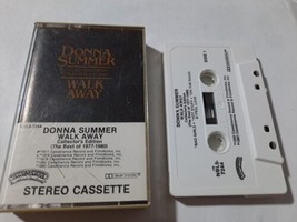 Donna Summer Walk Away Best of Cassette Tape Dance Disco Pop Ballads Rock TESTED - £9.08 GBP