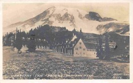 Paradise Inn Rainier National Park Washington Asahel Curtis Real Photo postcard - £6.95 GBP