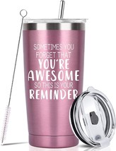 Gifts for Women Wife Mom Her -20 OZ Tumbler Cup with Straws, Lids - £17.57 GBP