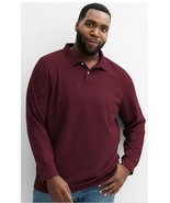 Big &amp; Tall Sonoma Goods For Life® Long Sleeve Pique Polo LT - $311.57 MXN