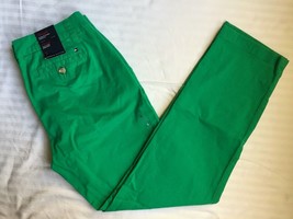 TOMMY HILFIGER Cropped PANTS Size: 6 (SMALL) New SHIP FREE Irish Green C... - £77.06 GBP