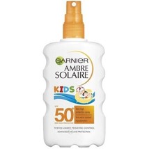 Garnier Ambre Solaire KIDS Advanced SPF 50 Sunscreen spray 200ml FREE SH... - £22.43 GBP