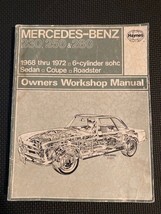 Mercedes-Benz 230 250 280 1968-1972 Shop Service Repair Manual Wiring Diagrams - $13.93