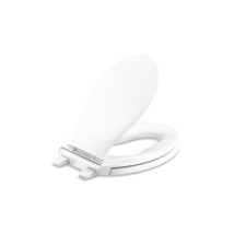 Kohler K4732-RL-0 Transitions Elongated Closed-Front Toilet Seat with In... - £76.64 GBP