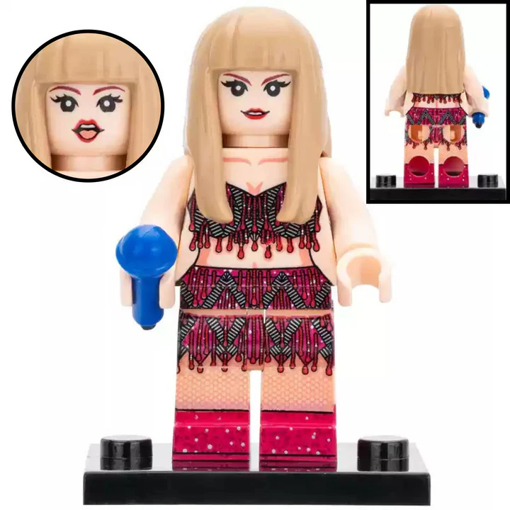 Taylor Swift Custom Musician Minifigure - $112.67 MXN