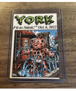 TOPPS NY COMIC CON EXCLUSIVE LEAKY LOU GARBAGE PAIL KIDS PROMO CARD NYCC #2 - $27.16 CAD