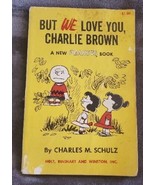 But We Love You Charlie Brown Peanuts Paperback Book Charlz M. Schultz 1959 - £14.15 GBP