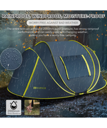 Outdoor Easy Pop Up Tent - 4-Person Waterproof Camping Instant Hiking Ca... - $2,008.64 MXN