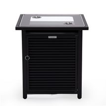 LeisureMod Walbrooke Modern Square Tank Holder Table with Tempered Glass... - $5,669.49 MXN