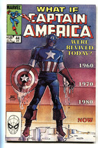 What If #44 Captain America Were Revived TODAY-comic Book -1983 - £29.56 GBP