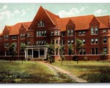 Wheaton College Dormitorio Costruzione Wheaton Illinois Il Unp DB Cartol... - $9.05