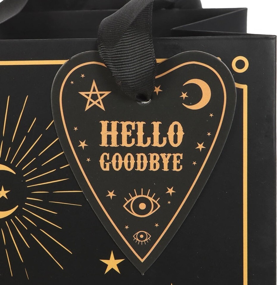 23cm Medium Black Talking Board Gift Bag Item image 3