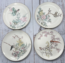 E. Dyer Tableware Plates Birds Spring Summer Autumn Winter Signed Dated ... - $79.99