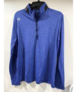 Greyson Sport Brr Royal Blue 1/4 Zip Performance Pullover Stretchy  Sz M - $59.21 CAD