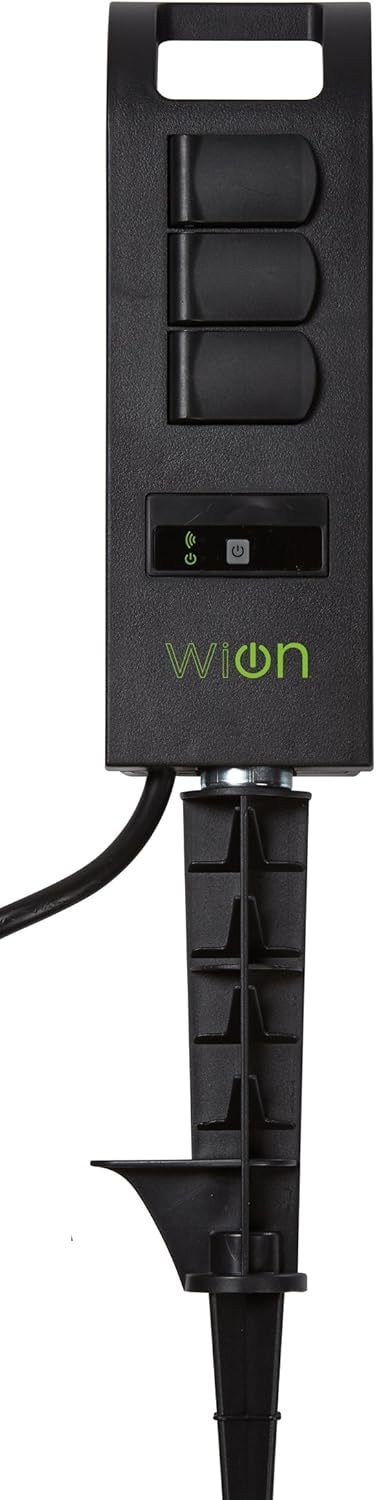 Wion 50053 Outdoor Wi-Fi Plug-In Yard Stake With Up To 12, And 6 Foot Cord. - $31.92