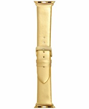 Nuovo I. N.c. Donna Metallico Color Oro Similpelle 38mm Apple Cinturino - $186.02 MXN
