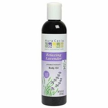 Aura Cacia Relaxing Lavender Aromatherapy Body Oil | 8 fl. oz. - £15.29 GBP