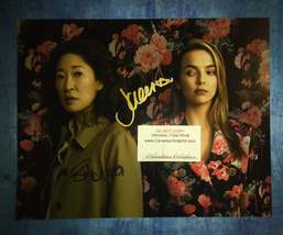 Sandra Oh &amp; Jodie Comer Hand Signed Autograph 11x14 Photo - £180.29 GBP