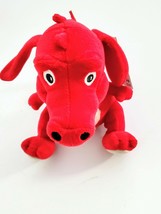 Gymboree Stuffed Plush Red Dragon 2002 Gym-Mark Valentine&#39;s Day I Love You 6&quot; - £39.46 GBP