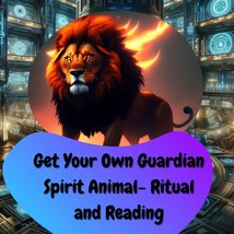 Personalized Guardian Spirit Animal Friend- Portrait and Reading, Custom... - £5.49 GBP