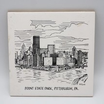 Ceramic Tile Pittsburgh Point State Park Skyline-
show original title

O... - £41.42 GBP