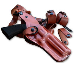 Fits Taurus Judge 2-1/2”Cyl. 410GA/45LC Polymer 3”BBL Shoulder Holster #1164 image 8