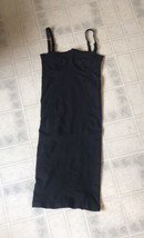 Victoria&#39;s Secret Underwire Nylon Blend Body Shaper Dress sz Small Black - $39.78