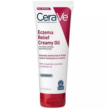 2 packs CeraVe Soothing Eczema Creamy Oil, Moisturizer for Dry and Itchy Skin - - £62.14 GBP