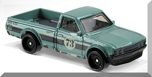 Hot wheels datsun 620 green new arrivals