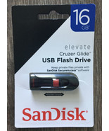 SanDisk Cruzer Glide USB Flash Drive 16 GB. Retractable Connector NIP - £7.66 GBP