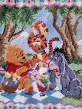 Winnie the Pooh 100 Acre ~ 13.5 Square ~ Wool/Cotton ~ Tapestry Pillow Cover ~3 - £18.04 GBP