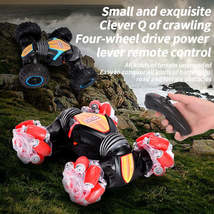 2.4G Light Gesture Induction Twisting Car Climbing Off-Road Deformation Car Chil - £41.09 GBP+