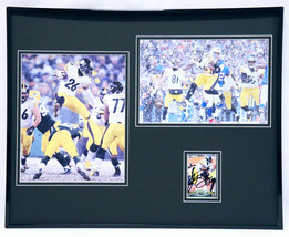 Le&#39;Veon Bell Signed Framed 16x20 Photo Display JSA Steelers - £79.32 GBP