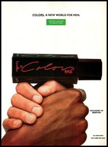 1990 Colors de Benetton Cologne for Men Vintage Print Ad Perfume Parfum Wall Art - £8.48 GBP