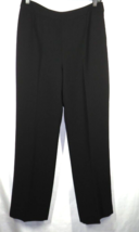 Kasper Women&#39;s Size 4 Black Side Zip Dress Pants - £21.74 GBP