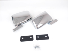 L&amp;R Chrome Side Door Mirror For Datsun 73-83 B310 Nisssan 80-89 720 Pick... - $64.34