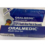 Oralmedic Mouth Ulcer Gel 1 Treatment Fast Pain Relief Made in USA 2 Pack - $464.10 MXN