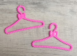 10pcs.  Pink Beaded Hangers for Fashion Dolls - $4.09 CAD