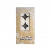 8-Pack Linen Breeze Scented Tea Lights Candles - £5.26 GBP