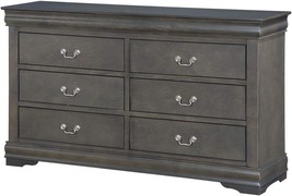 Dark Gray Louis Philippe Dresser From Acme. - £328.89 GBP