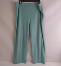 Vintage Graff Petite Women&#39;s Green Wide Leg Dress Pants Size 16P - £12.29 GBP