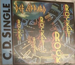 Def Leppard &quot;Rocket&quot; 1988 - 3 Track Cd Single - Uk IMPORT- Rare - Great Cond. - £12.14 GBP