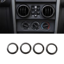 Air Conditioning Outlet Cover Trim AC Vent  Decoration Sticker for  Wrangler JK  - £92.64 GBP