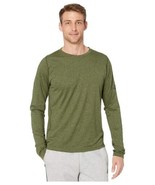 adidas Men Freelift Long Sleeve T-Shirt Tech Olive/Legend Earth DX9496 - £16.02 GBP