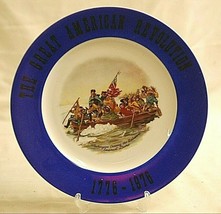 The Great American Revolution Decorative Plate 1776 ~ 1976 Washington Crossing - £15.73 GBP