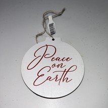 (6) PEACE ON EARTH Christmas Ornament by P. GRAHAM DUNN - $1.99