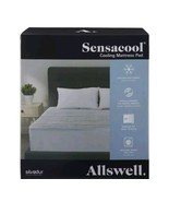 Allswell Sensacool Cooling Mattress Pad, Full, White Machine Washable NE... - $28.88