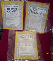 lot of {5} 1940&#39;s &amp; 50&#39;s magazines {national geographic} - £18.99 GBP